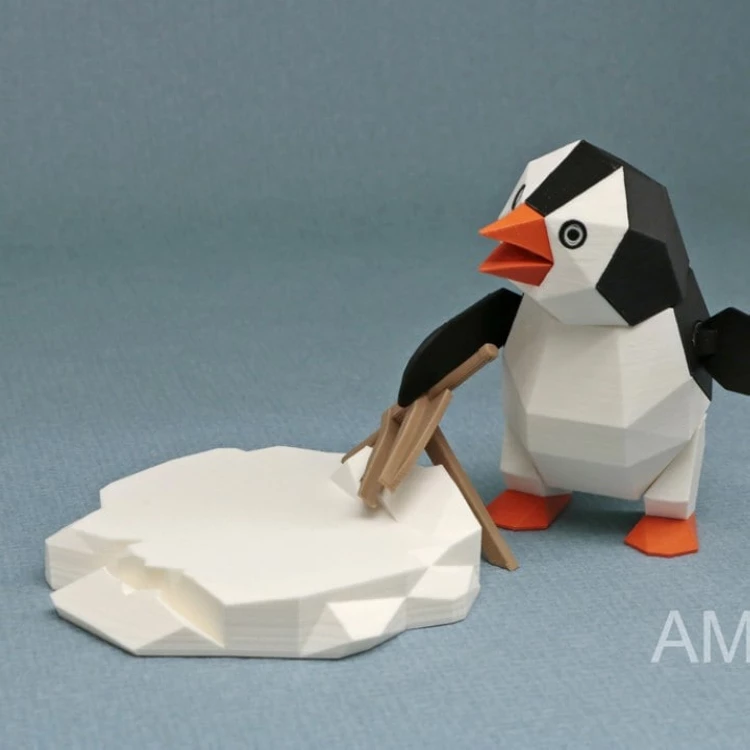 Penguin ‣ 3D print model ‣ AssetsFree.com