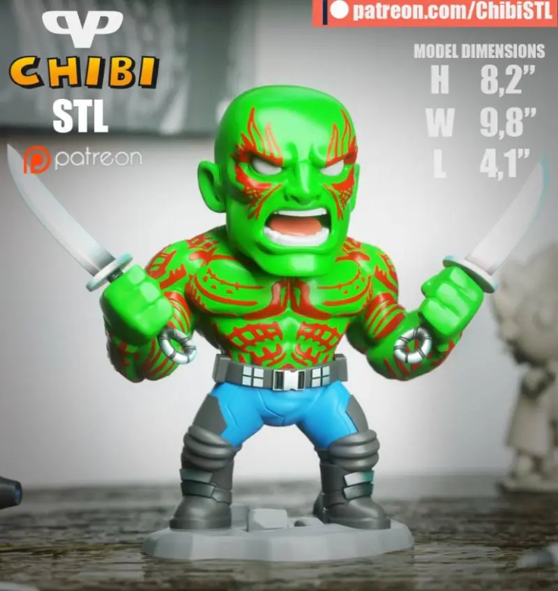 Drax Chibi