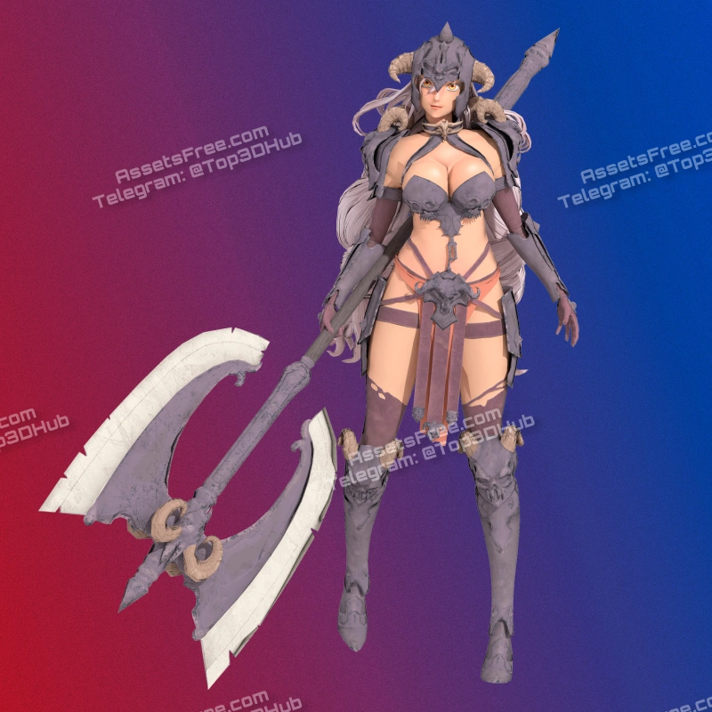 Axe Warrior Female