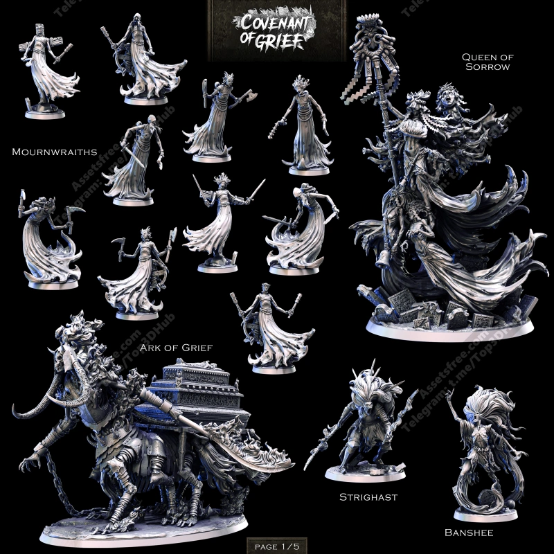 Bestiarum Miniatures - Covenant of Grief - November 2023