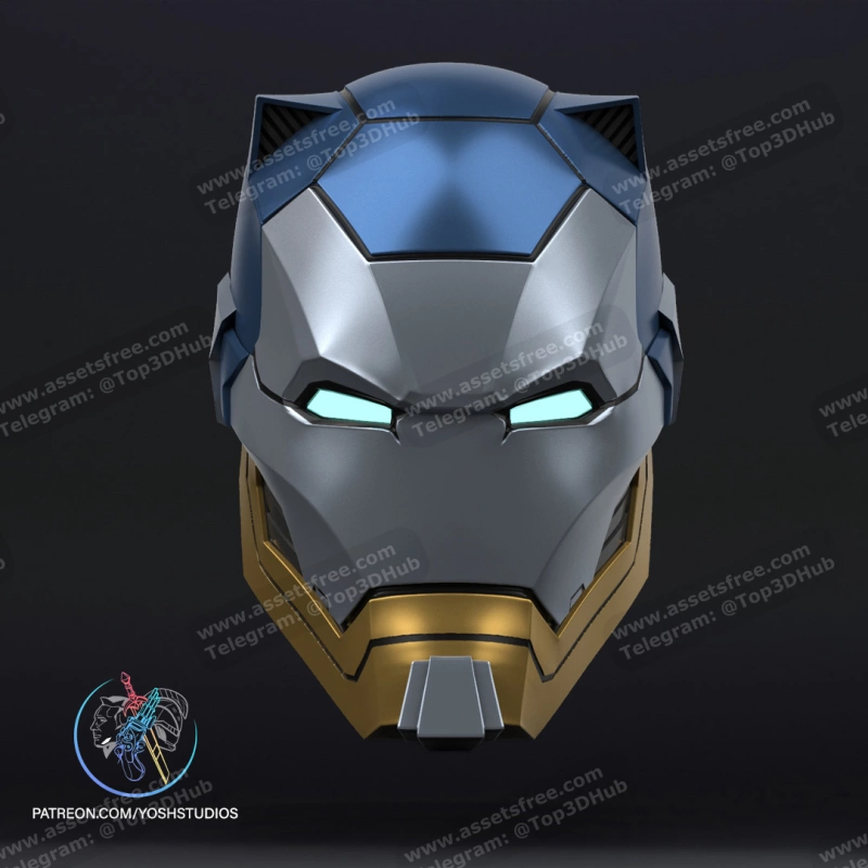 Blastoise Iron Man Helmet