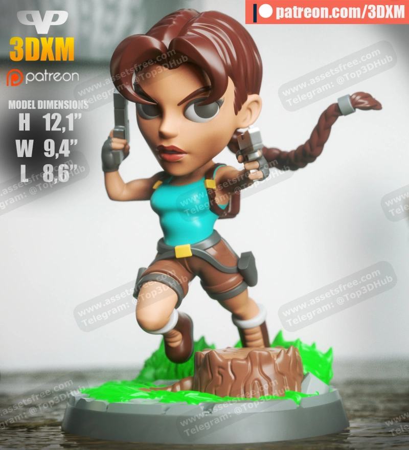 Lara Croft Chibi