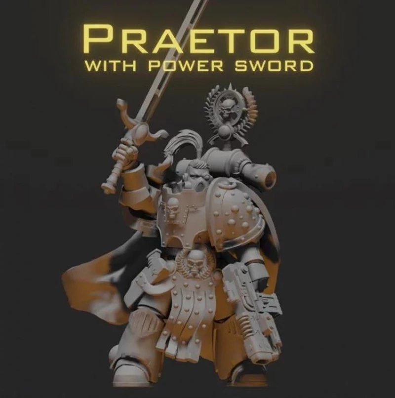 Praetor with power sword