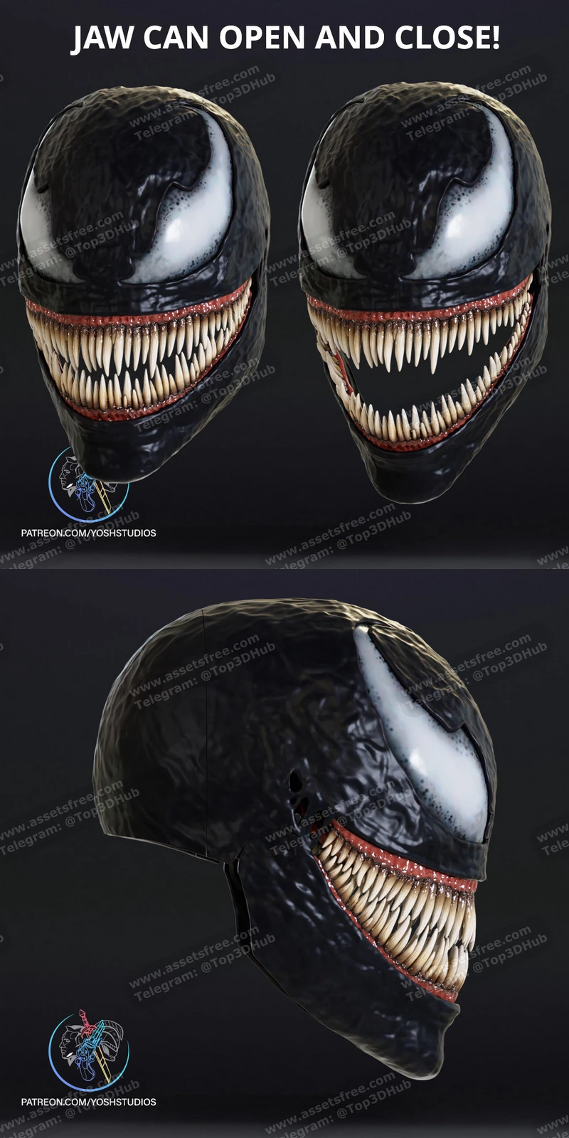 Venom - Spiderman Mask