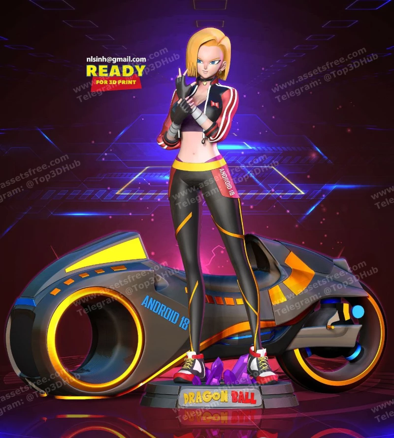 Racer android -18