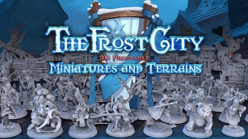 STL Miniatures - The Frost City