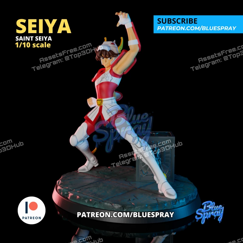 Pegasus Seiya Sculpture