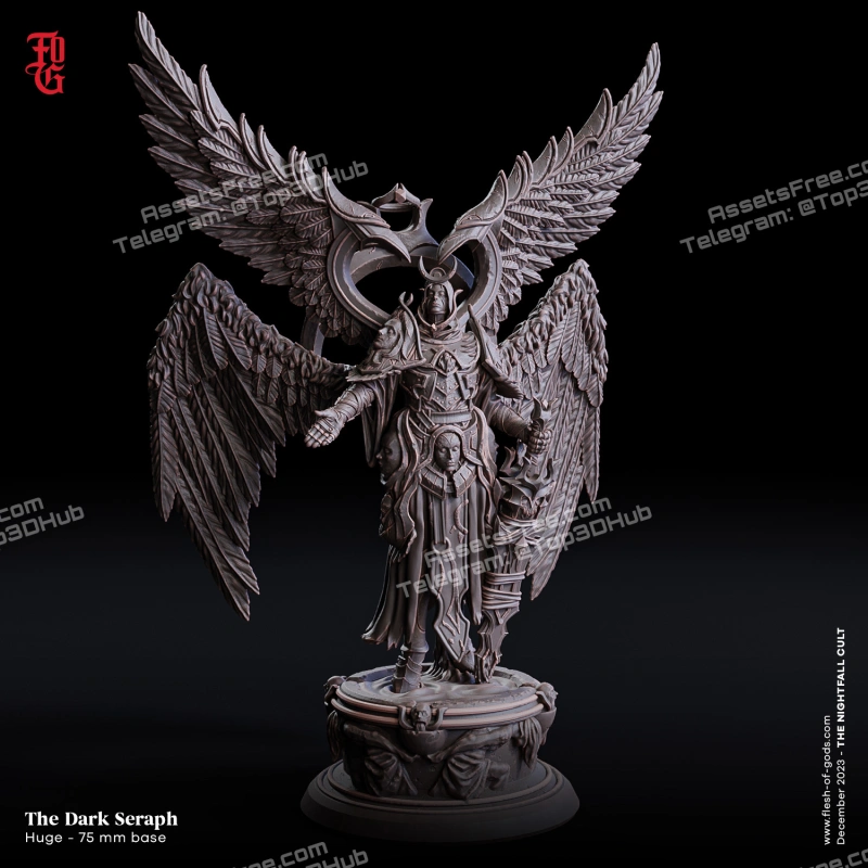 Boss - Dark Seraph (Huge - 75 mm)