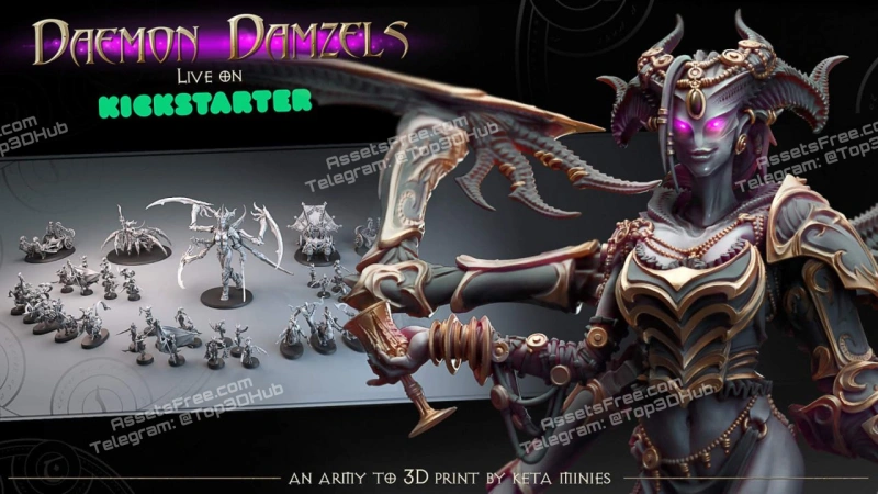 Daemon Damzels - An Army to