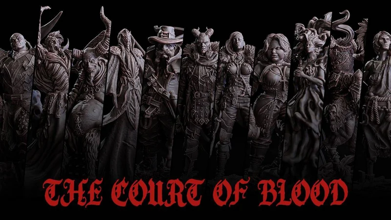 Flesh of Gods Miniatures - The Court Of Blood - November 2023