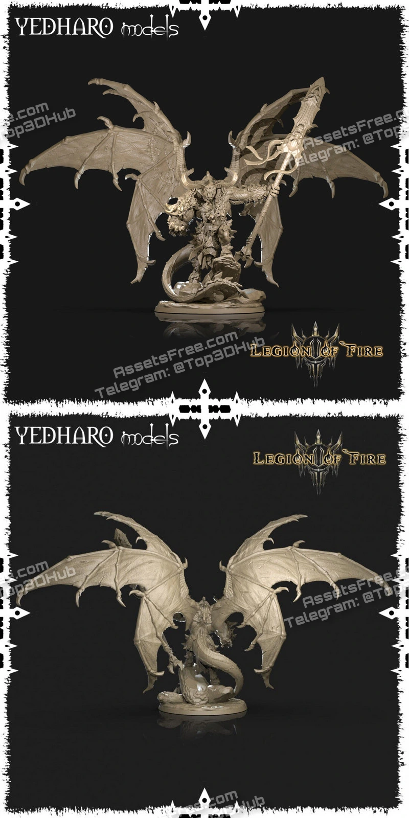 Greater Demon Yedharo - Legion of Fire