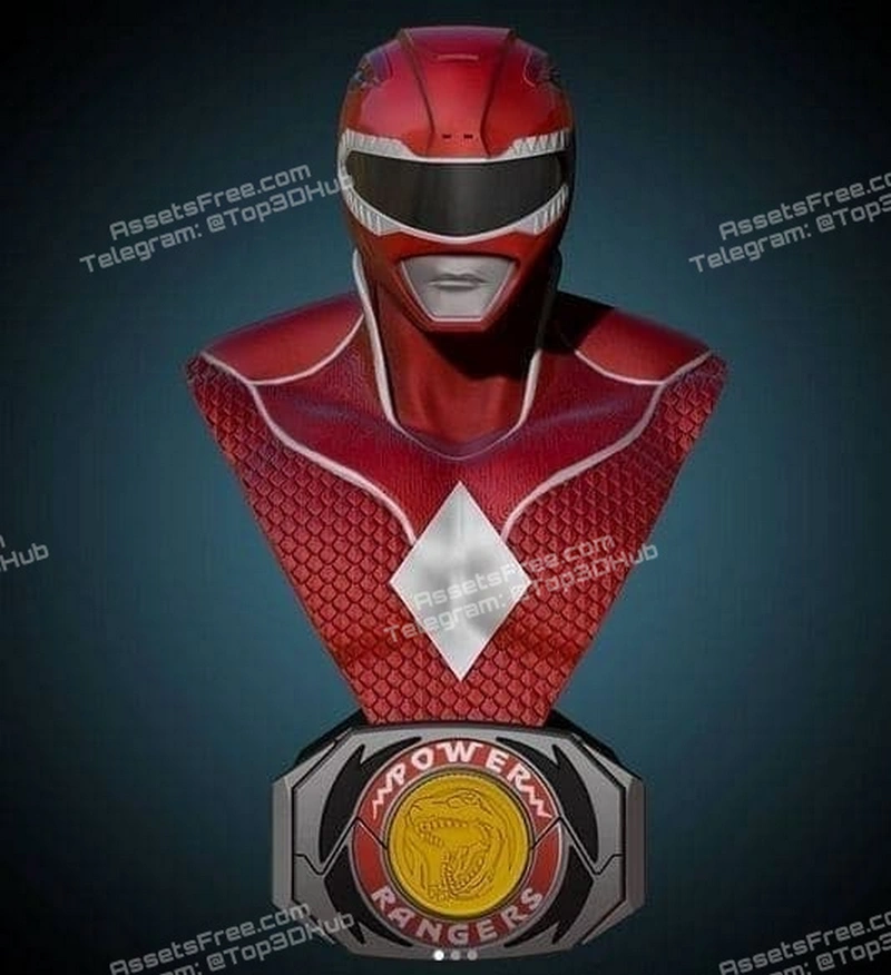 Red Ranger Bust