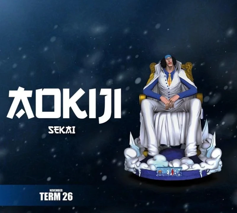 Aokiji Statue and Bust