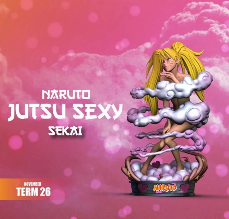 Naruto Justsu Sculpture and Bust