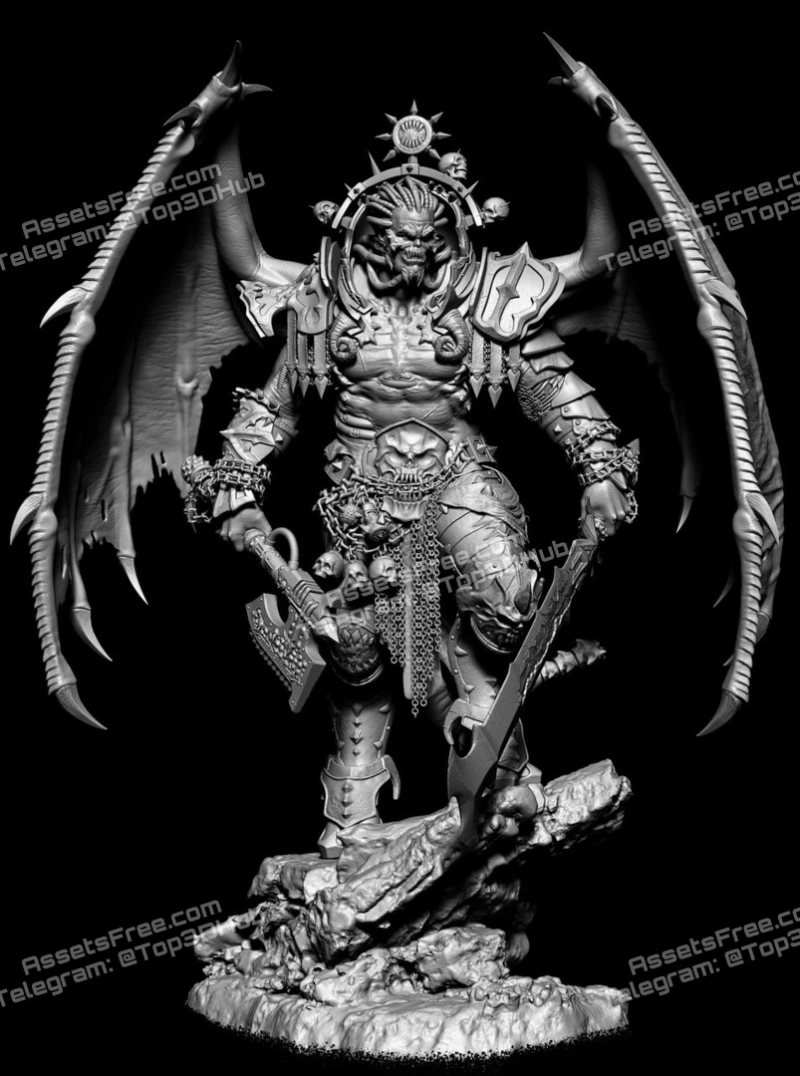 The Daemon Primarch Angron