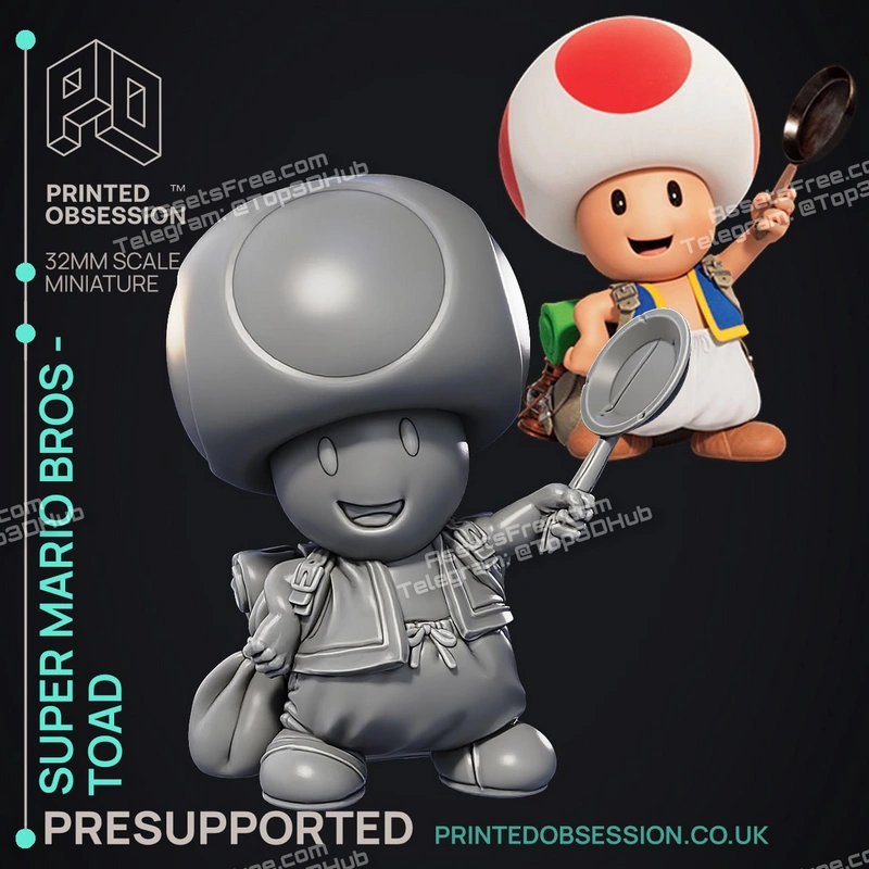 Toad - Super Mario