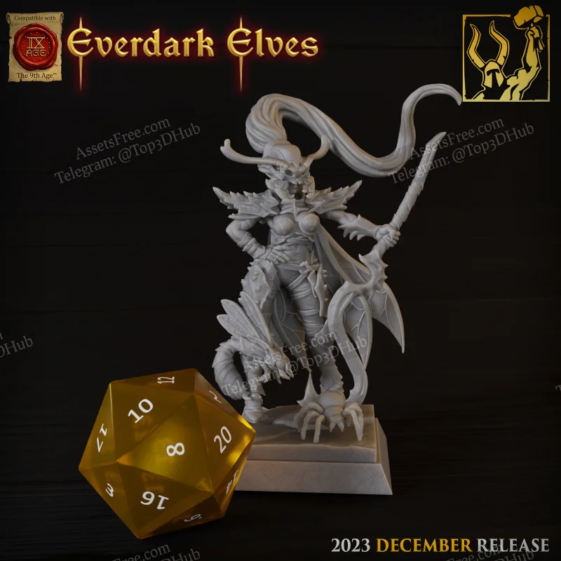 Everdark Elves - Beast Master