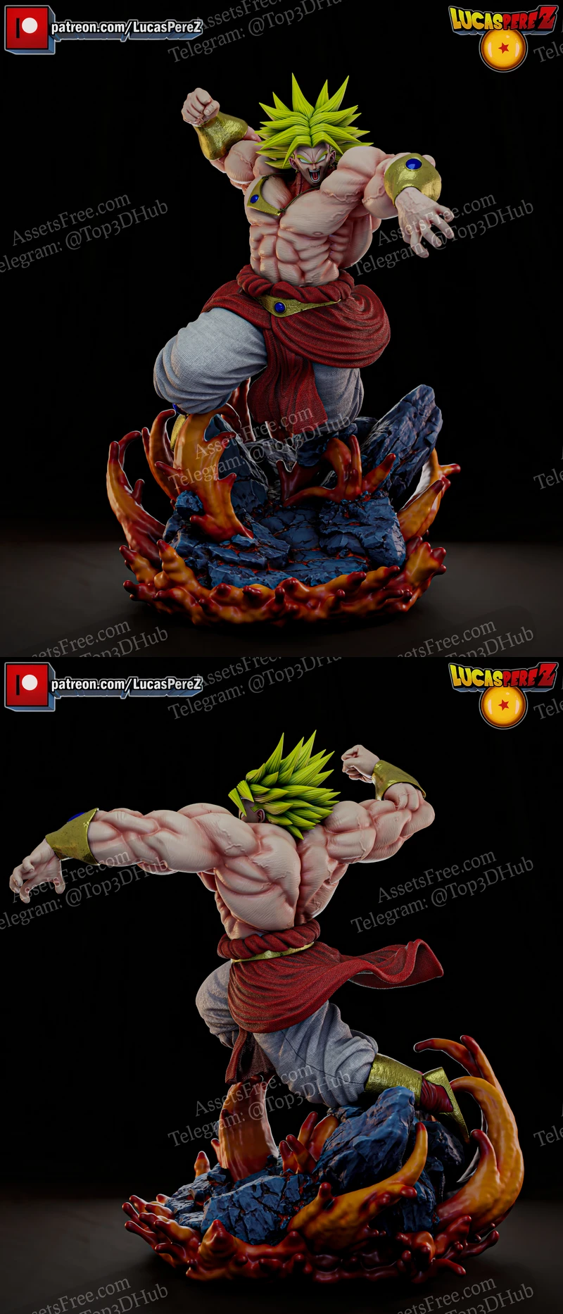 Broly from Dragon Ball