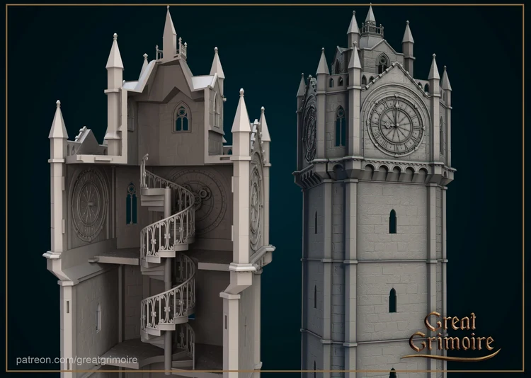 ClockTower, Great Grimoire, Tower of Brassmourne