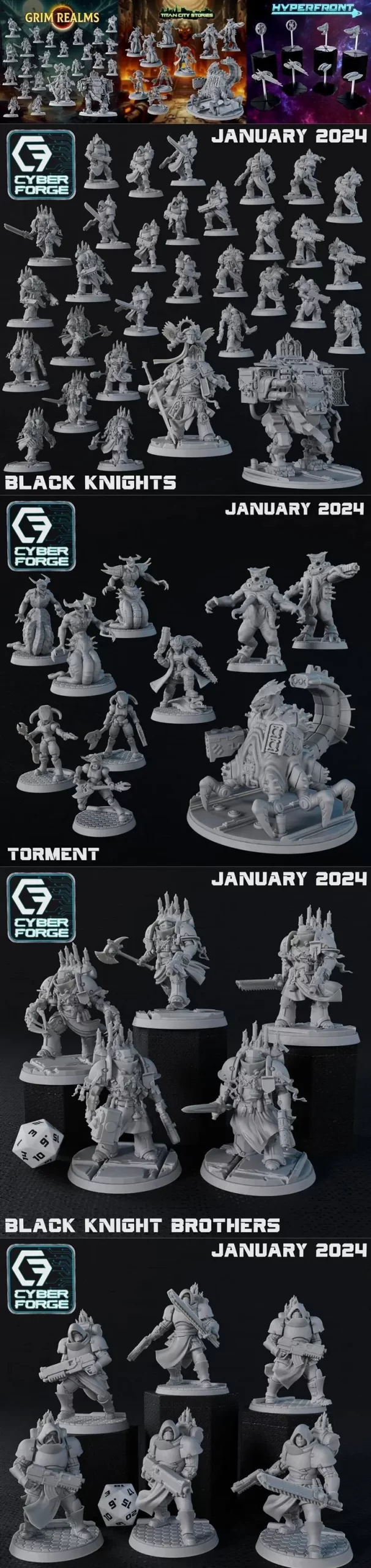 Cyber-Forge Miniatures - January 2024