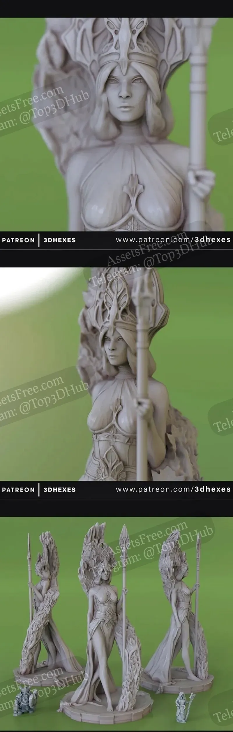 Goddess of Life Statue