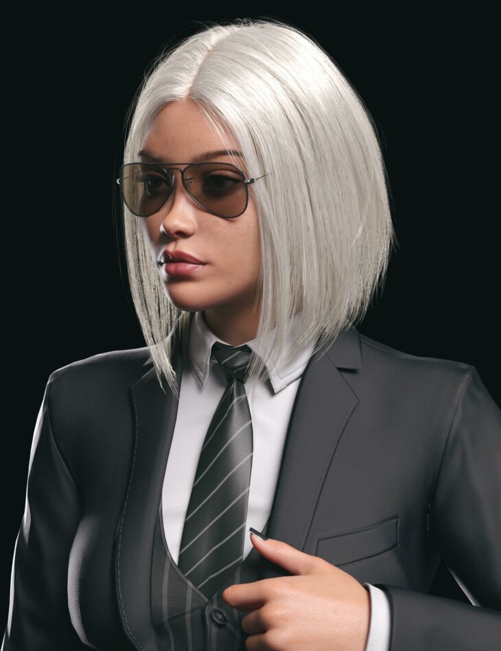 Hs Smooth Bob Hair For Genesis 9 8 And 8 1 Females ‣ Daz 3d And Poser ‣