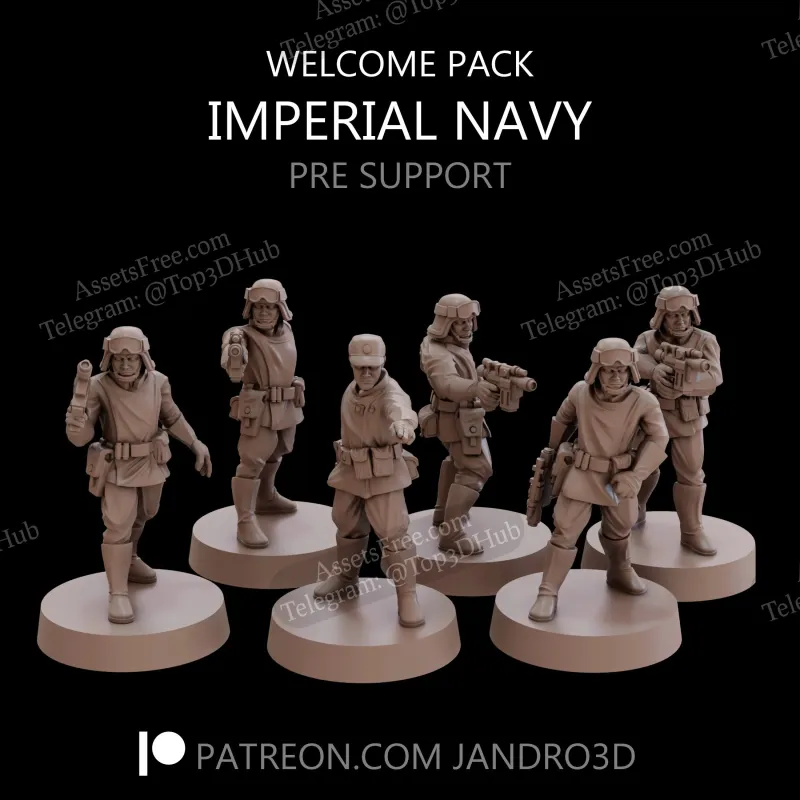 Imperial Officer and Officer Squad - JD008