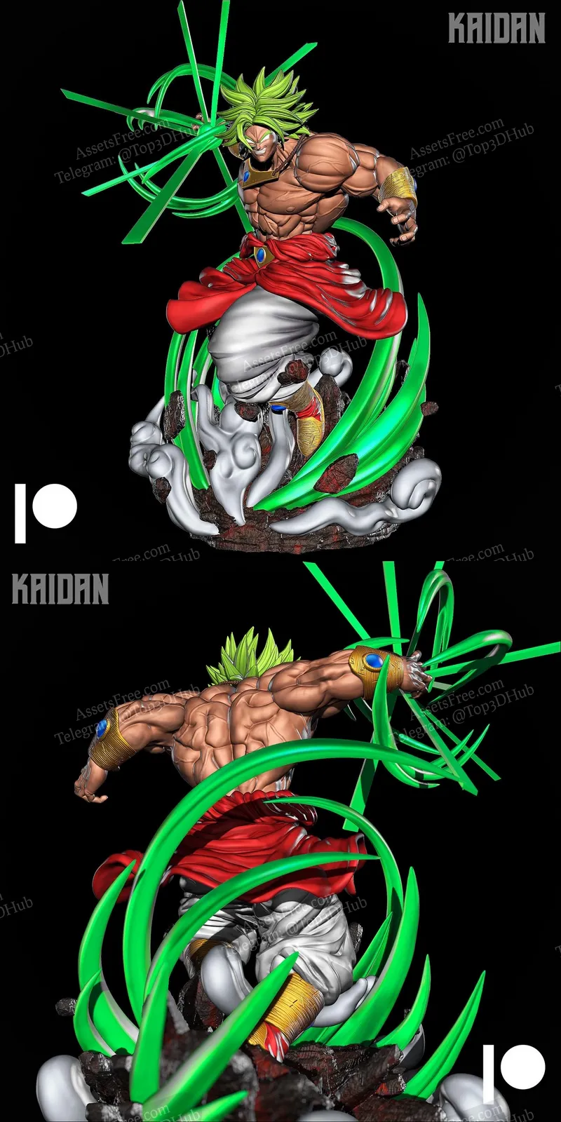 Kaidan - Classic Broly - Dragon Ball Z