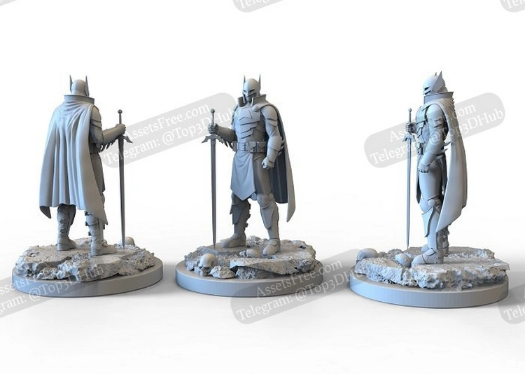 Medieval Batman Statue