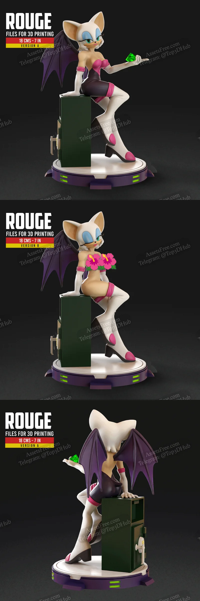 Rouge The Bat - Sonic