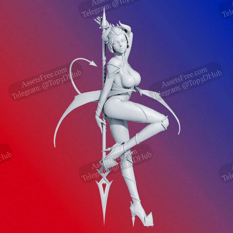Succubus With a Spear
