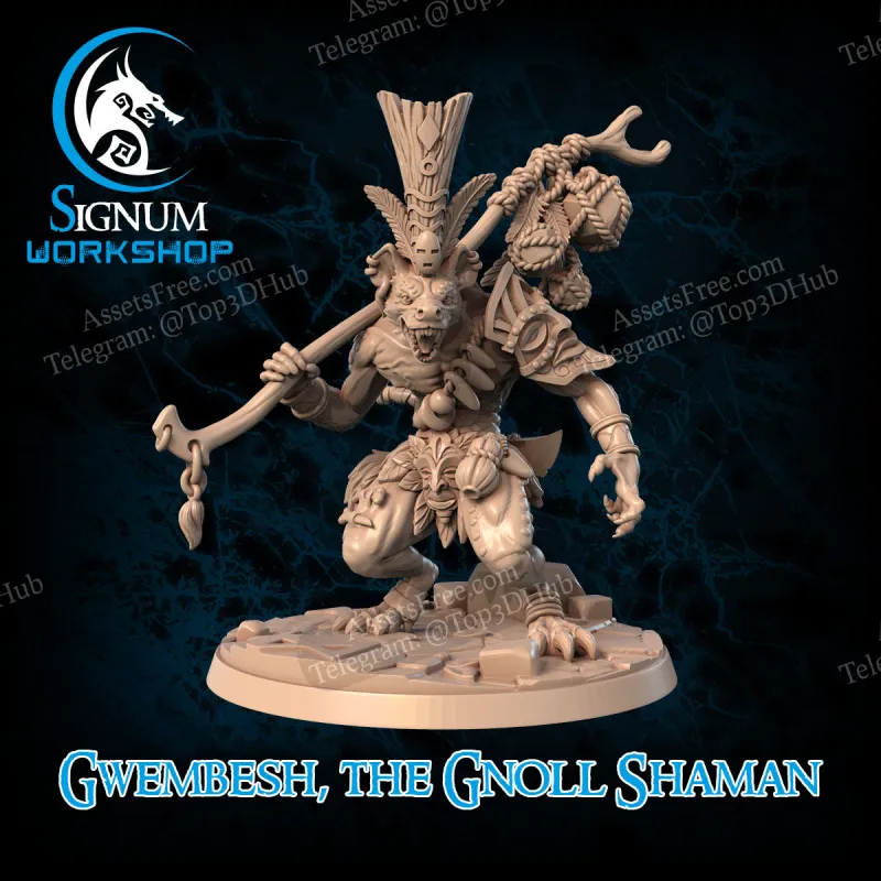 Gwembesh the gnoll shaman