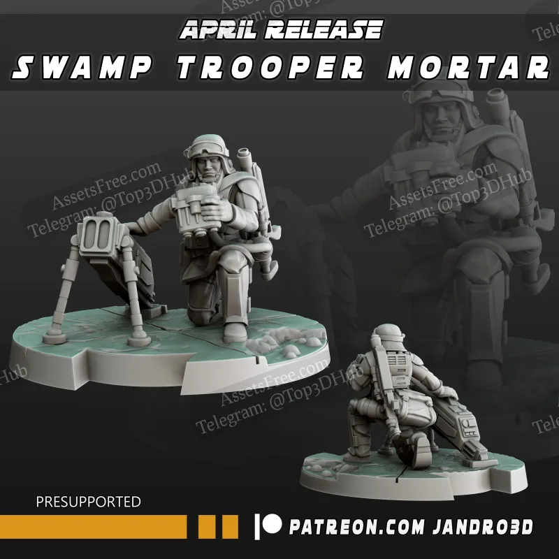 Swamp Trooper - Mortar - JD021
