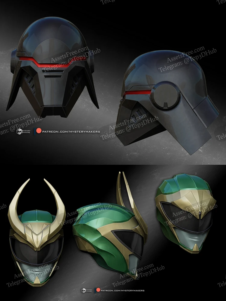 The Loki Ranger Helmet and Second Sister Helmet