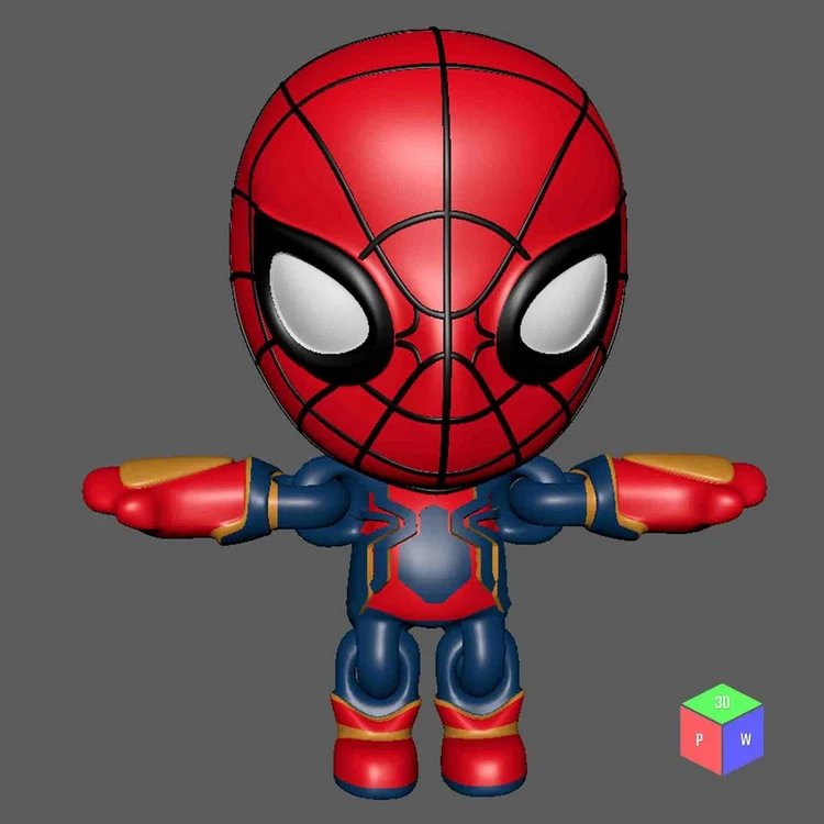 Spider Man keychain