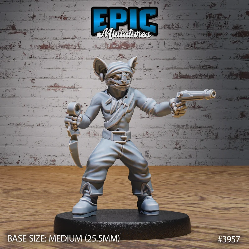 Kobold Pirate Pistol (Medium)