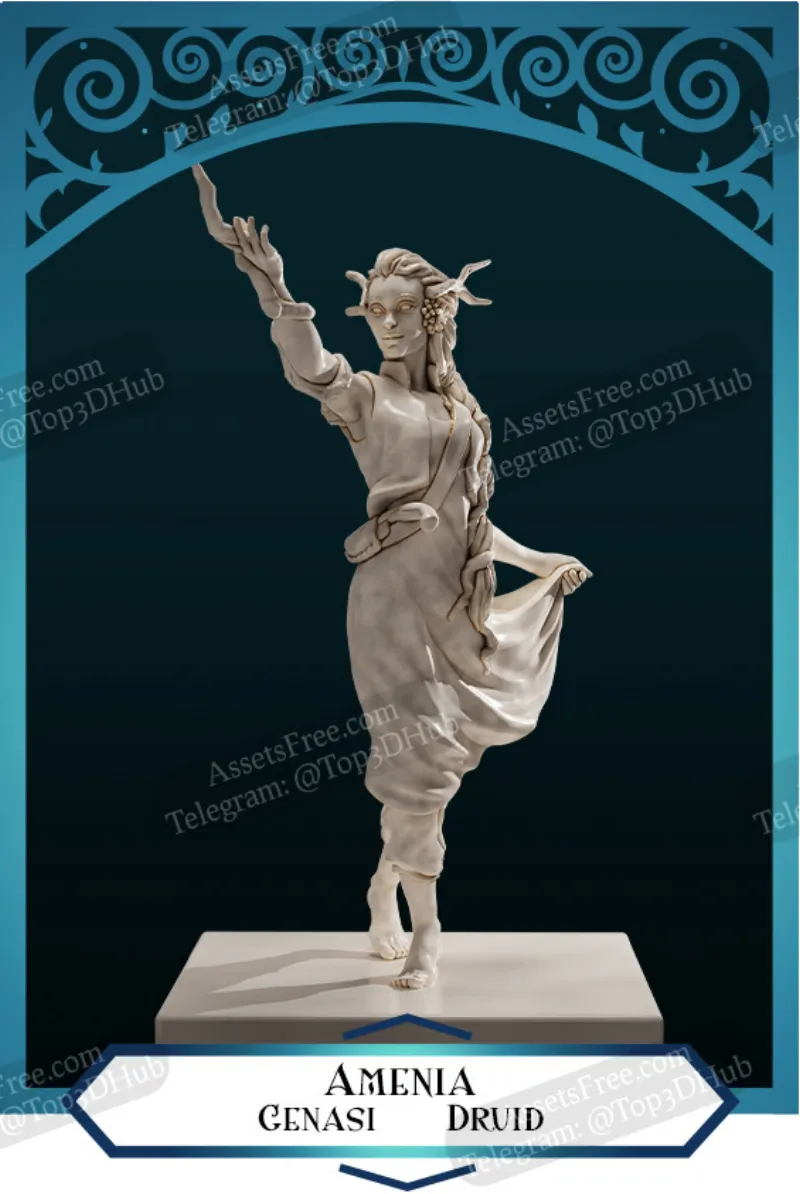 Amenia - Genasi Druid