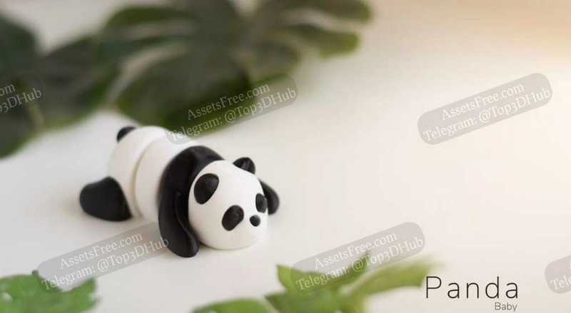 Articulated Baby Panda