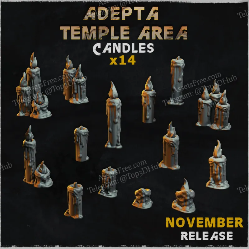 Candles - Adepta Temple Area