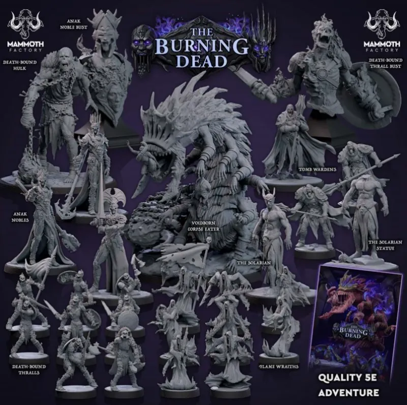 Cast n Play - The Burning Dead - May 2023