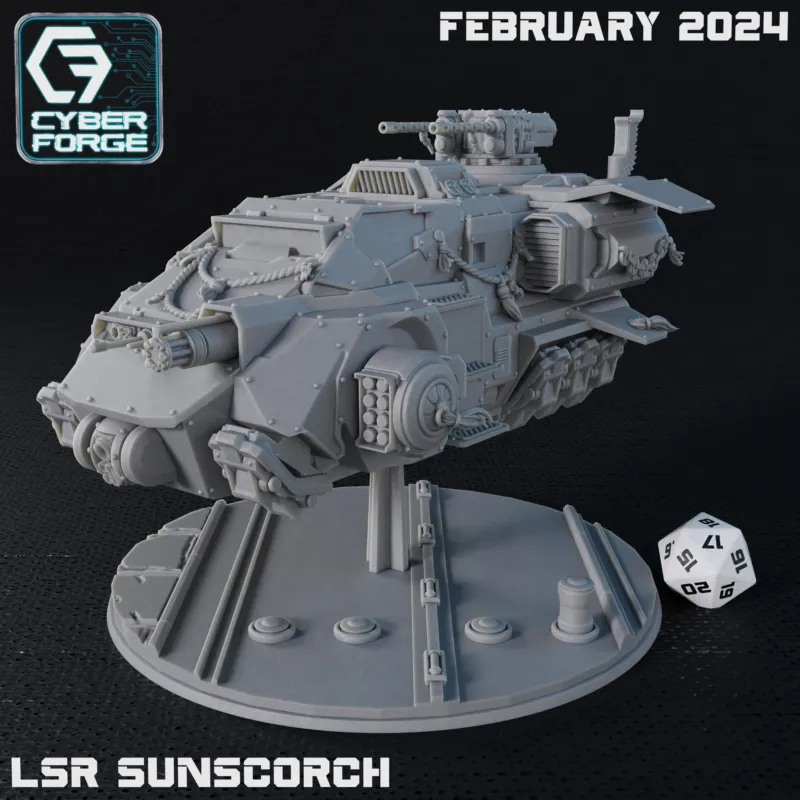 Cyber Forge - Grim Realms - LSR Sunscorch
