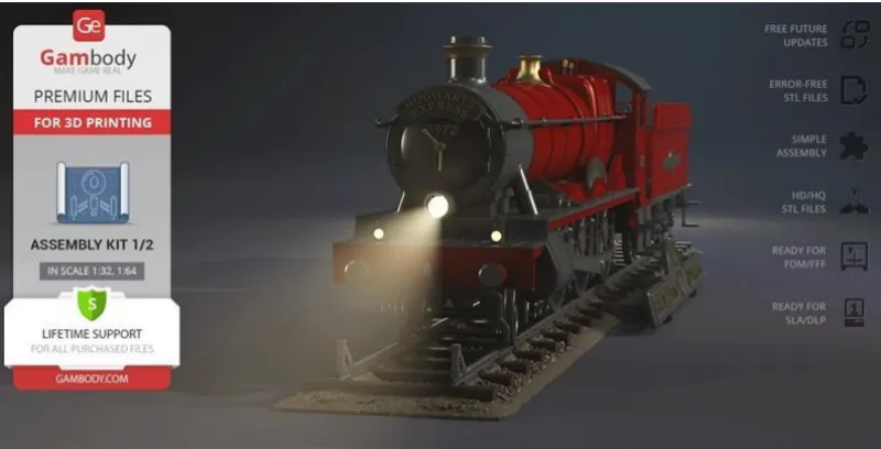 Hogwarts Express - Steam Locomotive