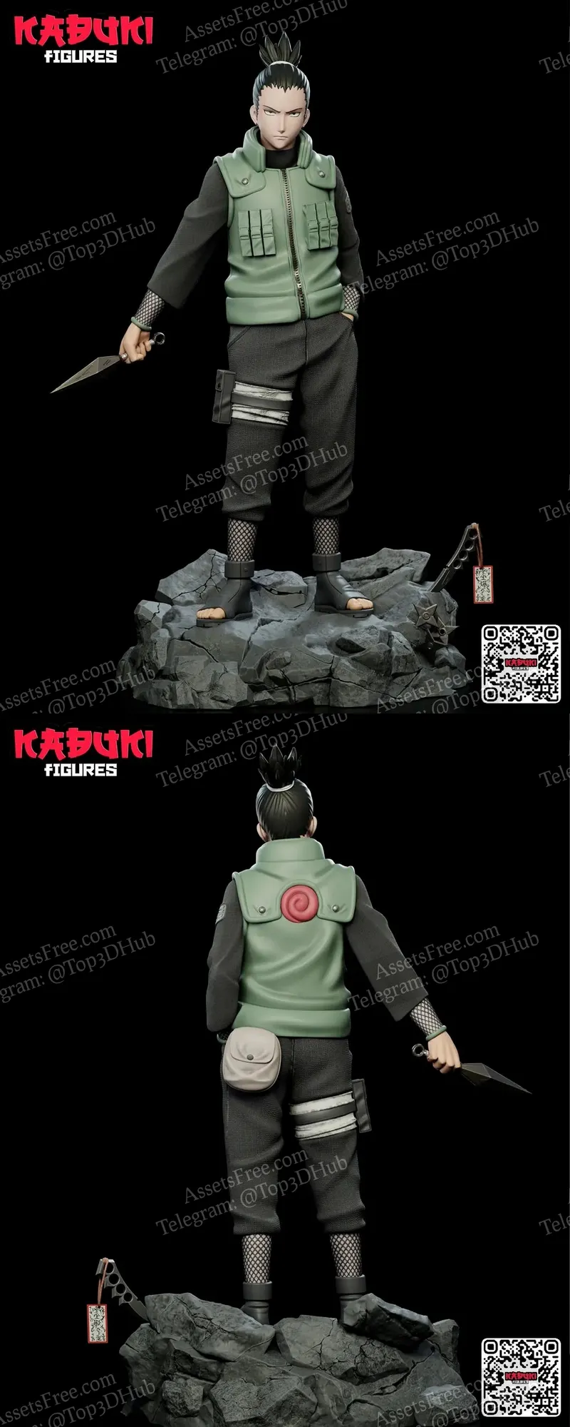 Channel Your Inner Genius: 3D Print Your Own Shikamaru
