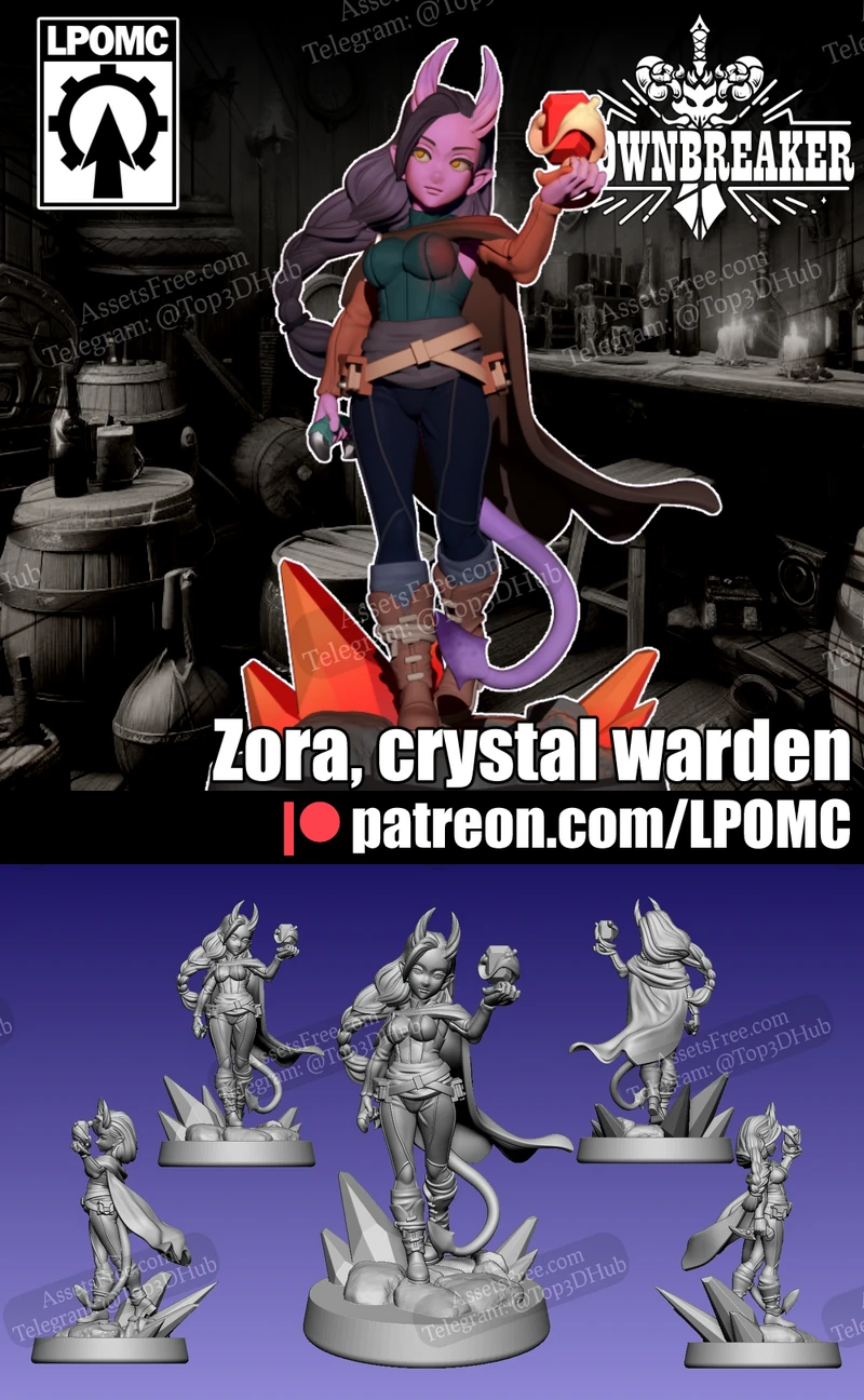 Zora, Crystal Warden