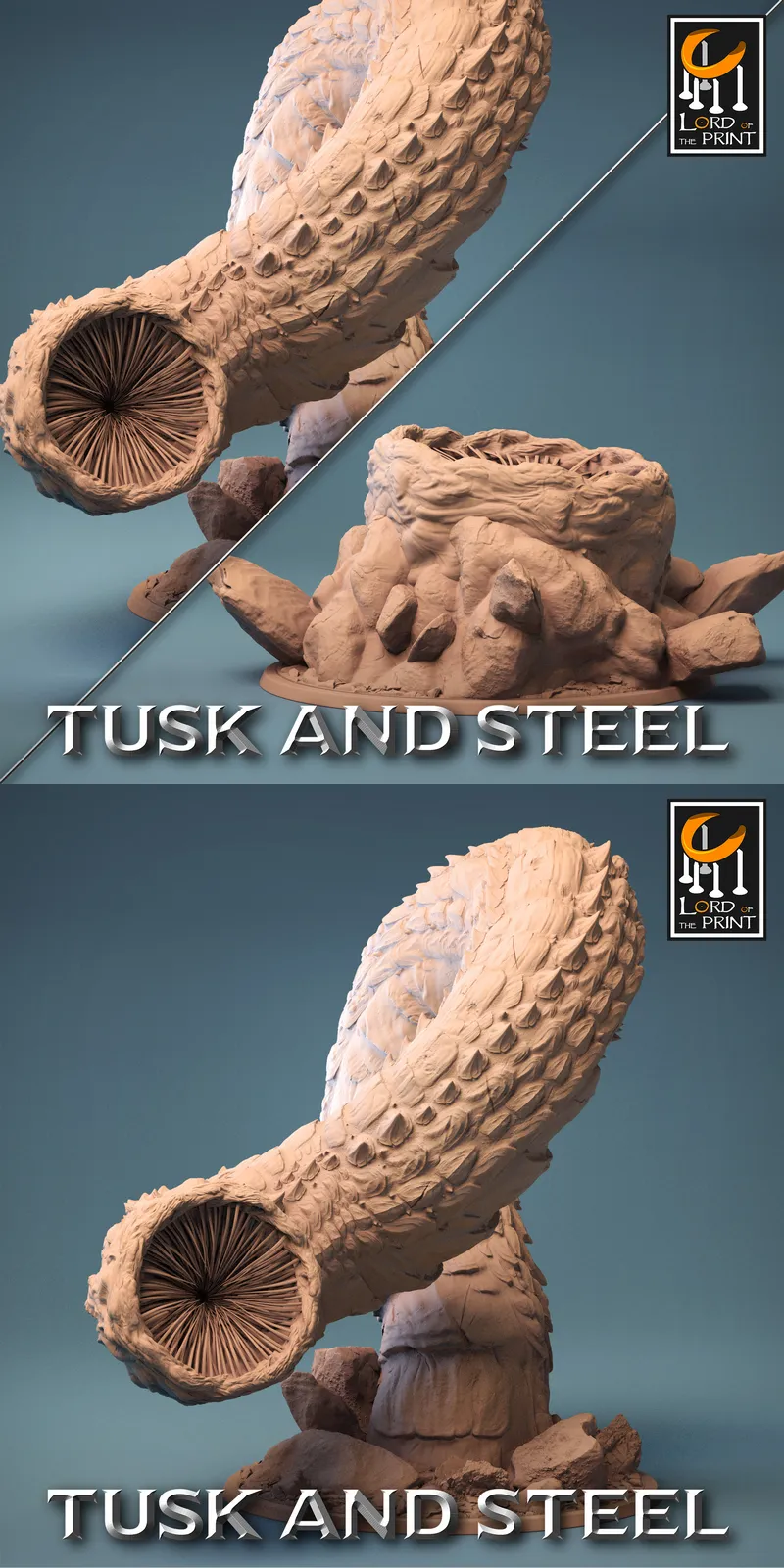 Lord of the Print - Tusk and Steel - Wurms