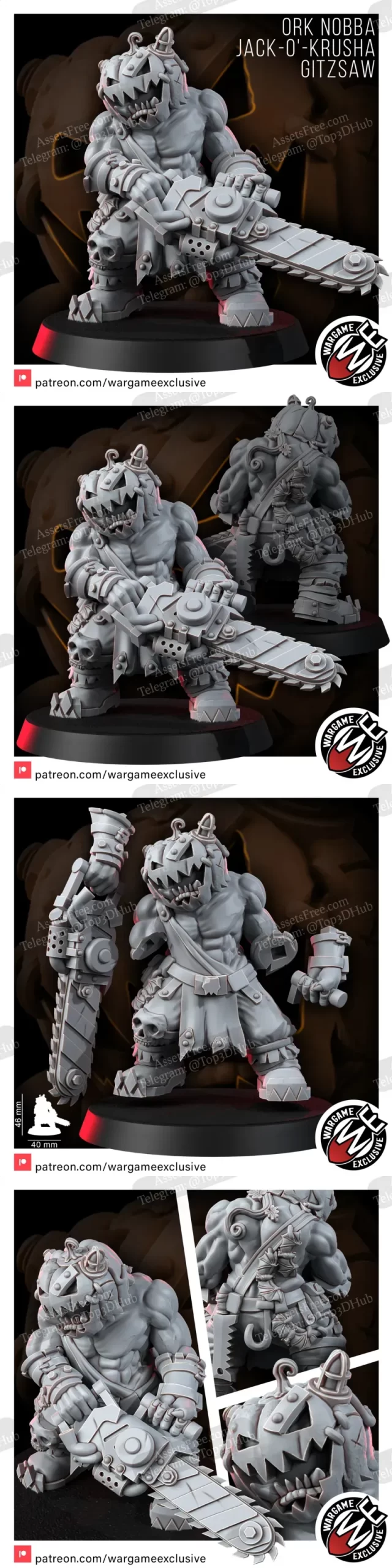 Ork Nobba Jack-o-Krusha Gitzsaw