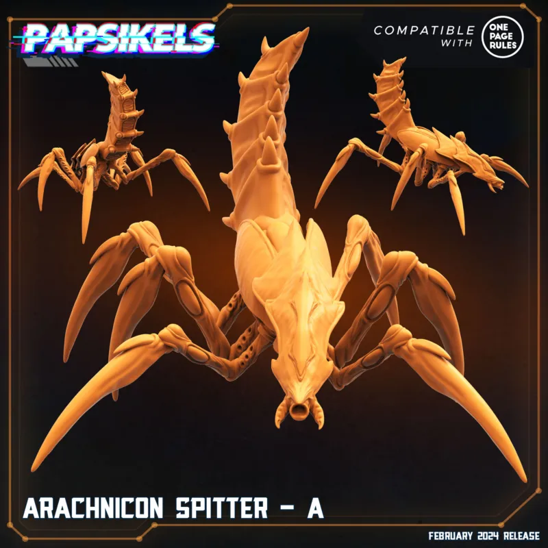 Papsikels - 202402 - Arachnicon Spitter A