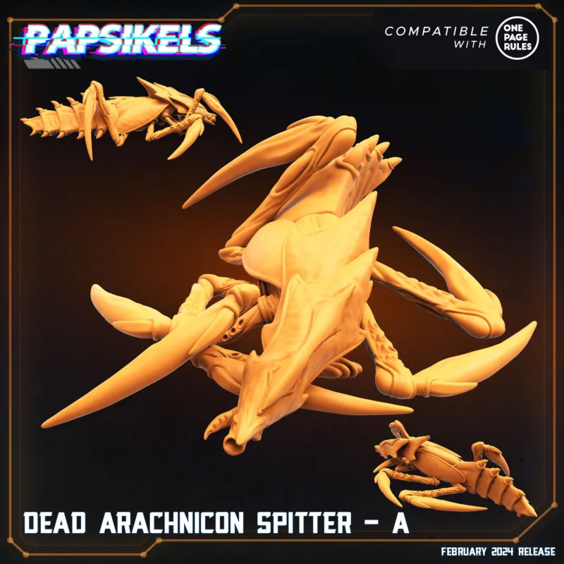 Papsikels - Dead Arachnicon Spitter A
