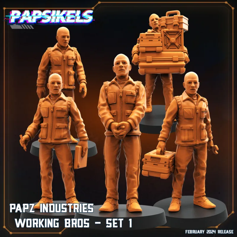 Papsikels - PAPZ Industries Working Bros Set 1