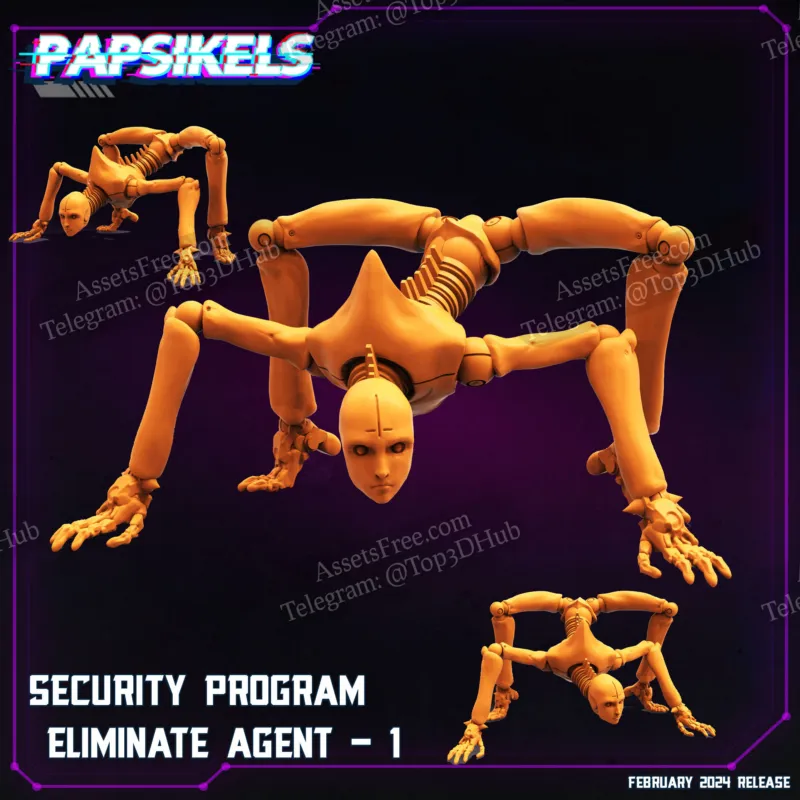 Papsikels Cyberpunk - Security Program Eliminate Agent 1